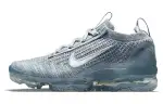 Nike VaporMax Flyknit Abrasion Resistant Low top Running Shoes Gray Blue Unisex
