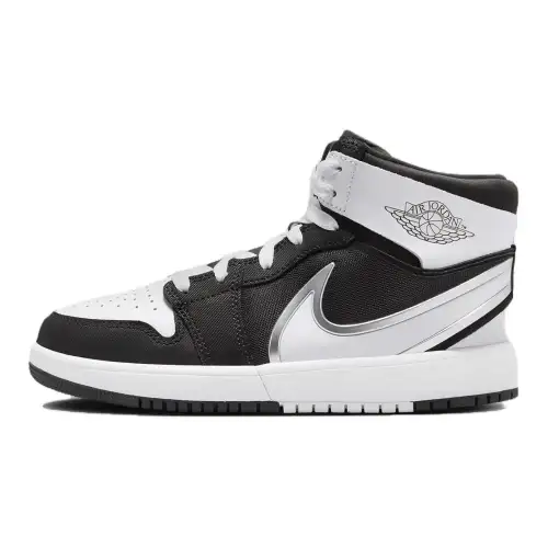 Jordan Air Jordan 1 Mid top Basketball Shoes Black Unisex
