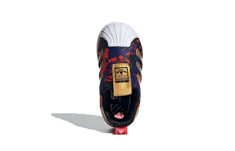 Кеды adidas originals SUPERSTAR 360 I (сине-фиолетовые) — фото 7