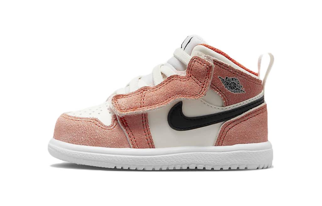 Кроссовки Jordan Air Jordan 1 Alt SE TD (розово-белые)