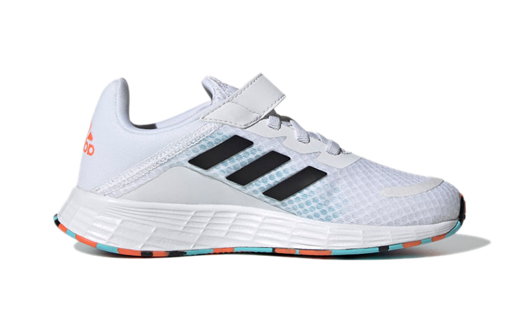 Кроссовки adidas Duramo Sl (бело-черно-синие) — Белый / чёрный / синий — фото 2