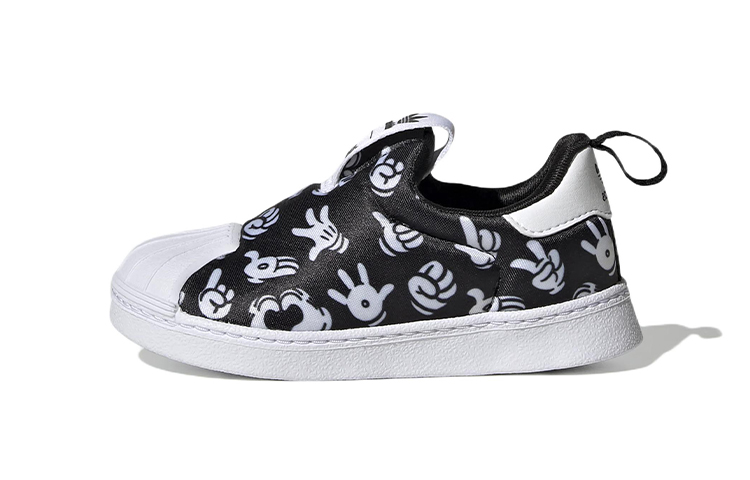 Детские кеды adidas adidas originals Superstar 360 I (черно-белые)