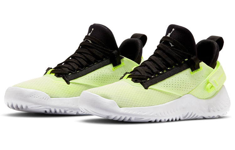 Кроссовки Jordan Proto 23 GS (желто-бело-черные) — Жёлтый / белый / чёрный — фото 2