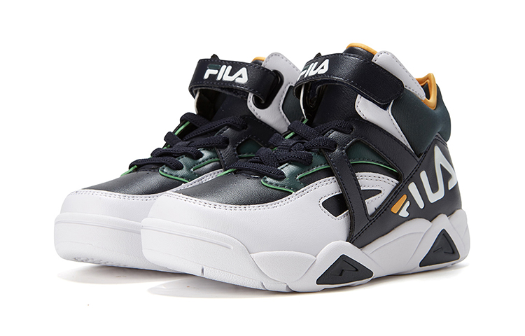 Баскетбольные кроссовки FILA KIDS classic PU (черно-белые) — фото 2
