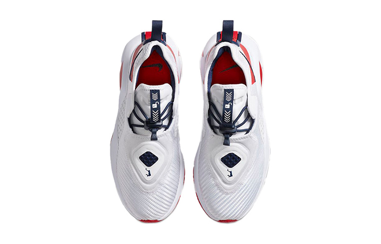 Кроссовки Nike Nikezoom soldier 14 GS (красно-белые) — Красныйбелый — фото 4