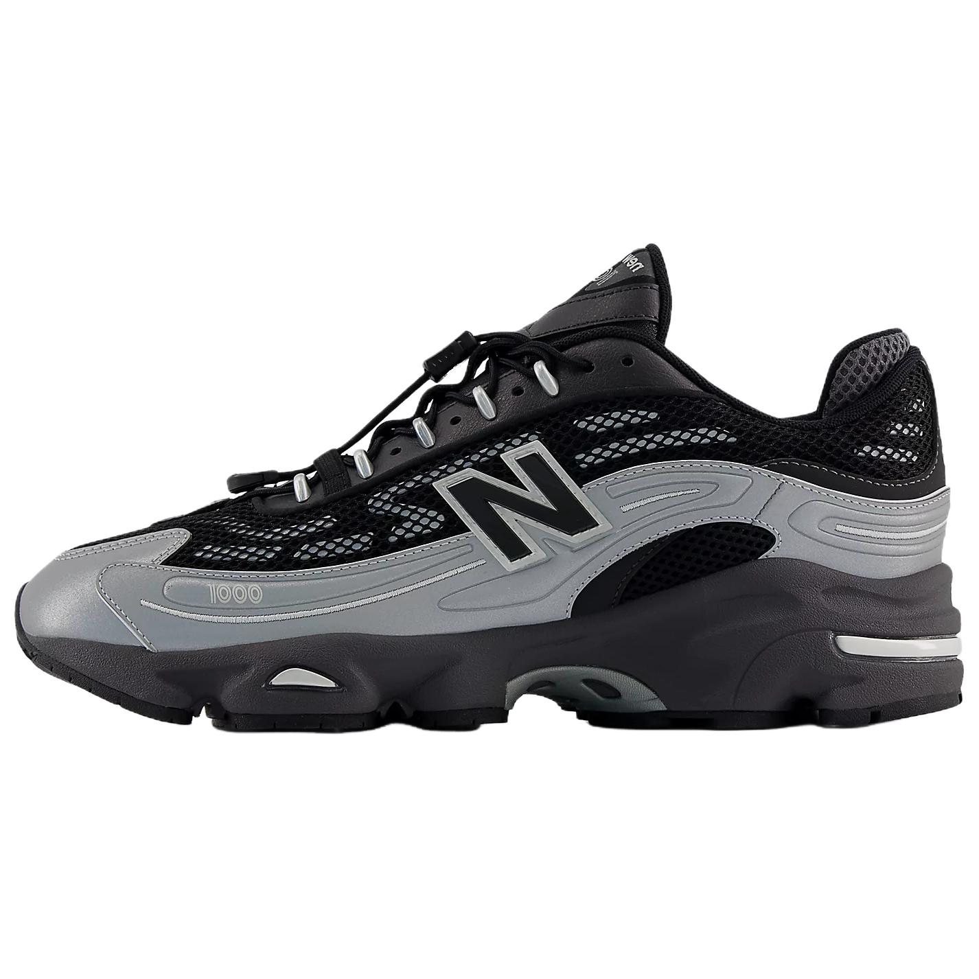 Кроссовки New Balance New Balance NB 1000 (серебристо-черные)