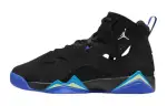 Jordan True Flight High top Basketball Shoes Black Blue Unisex