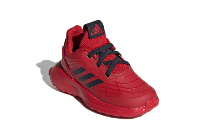 Кроссовки adidas run Spider-Man El I (красные) — фото 4