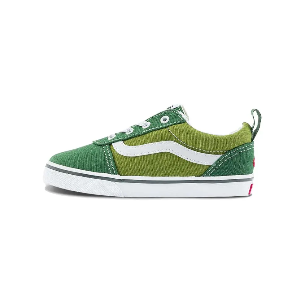 Vans Ward Slip On Low top Toddler Shoes Green Infant And Toddler