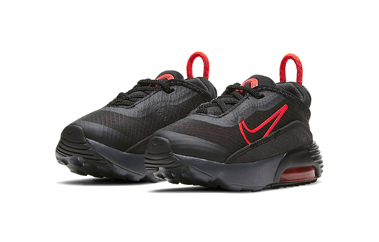 Детские кроссовки Nike Air Max 2090 (черно-красные) — фото 4