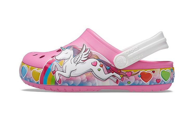 Детские сабо Crocs (розовые)