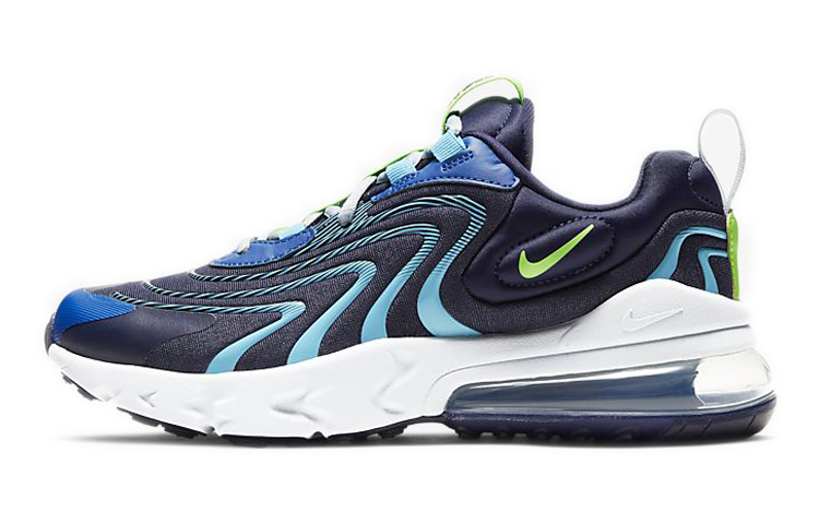 Nike Kids Air Max 270 React ENG "Blackened Blue" Sneakers