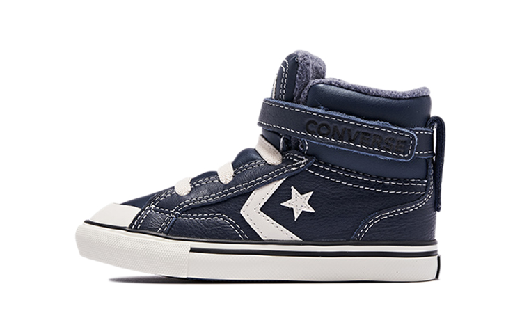 Детские кеды Converse Pro Blaze Strap (темно-синие)