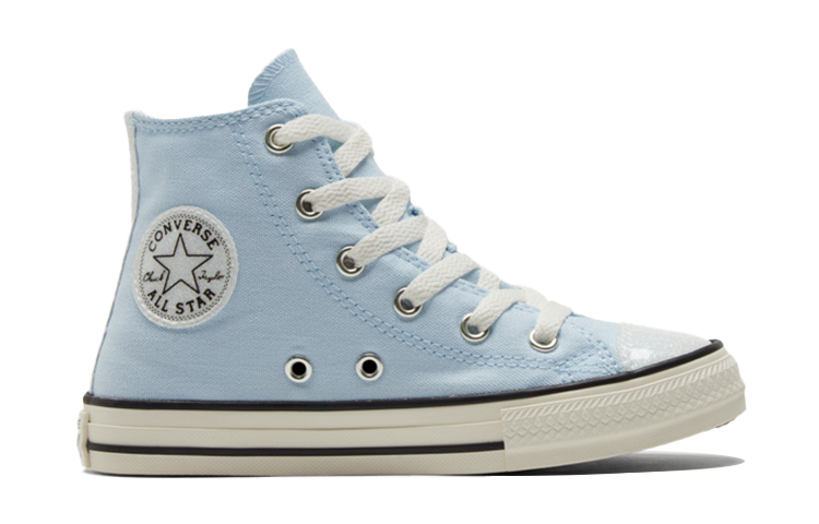Кеды Converse Chuck Taylor All Star (голубые) — 天蓝 — фото 3