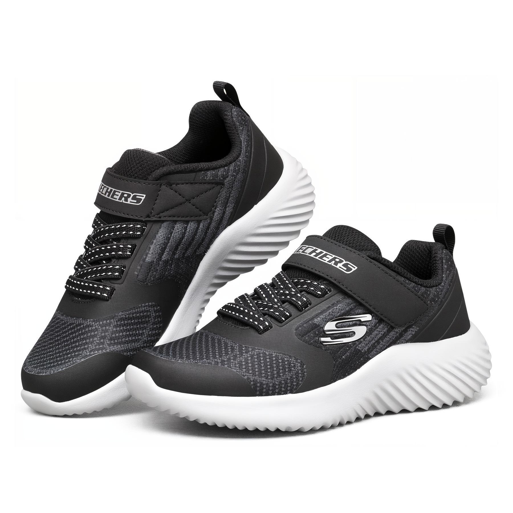 Кроссовки Skechers 403732L-BKCC (черно-серые) — фото 3