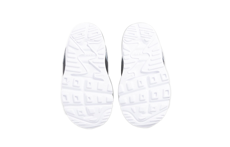 Детские кроссовки Nike Air Max Tiny 90 (черно-серебристые) — Чёрныйсеребристый — фото 5
