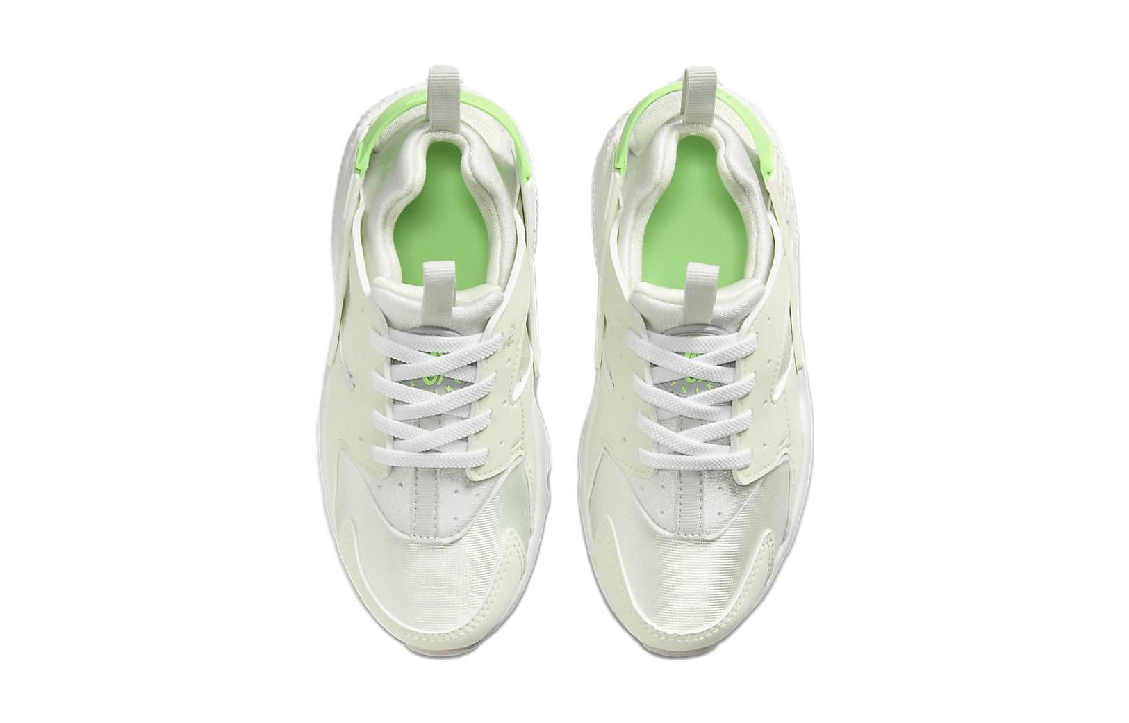 Детские кроссовки Nike Huarache Run (серо-зеленые) — фото 6