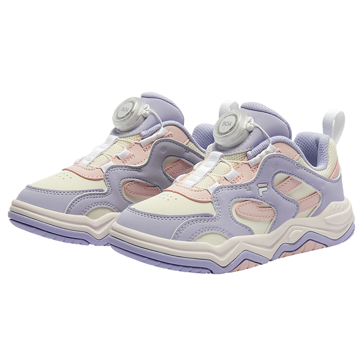 Кеды Fila KIDS BOA (бело-фиолетовые) — фото 5