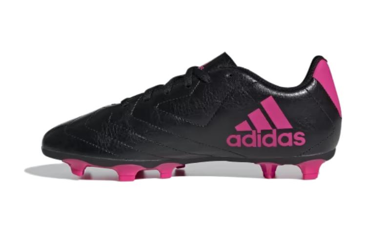 Детские кроссовки adidas GOLETTO VII (черно-розовые)