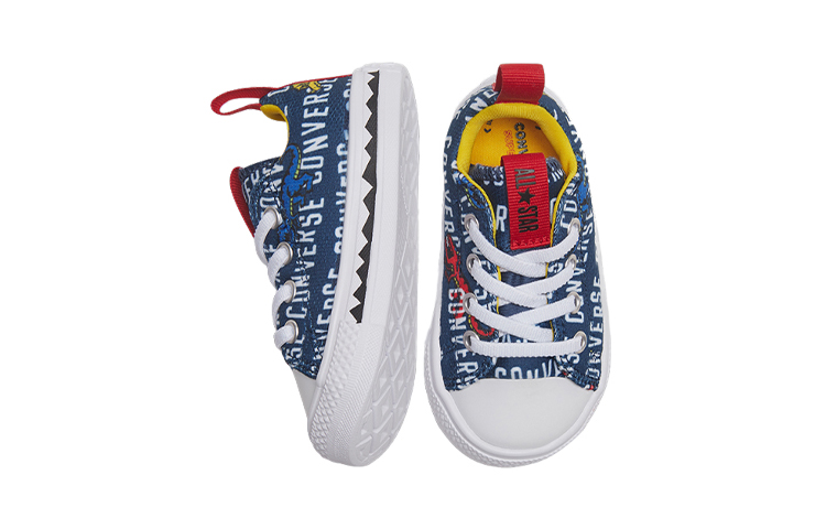 Кеды Converse Chuck Taylor All Star superplay (бело-синие) — Белый / синий — фото 4