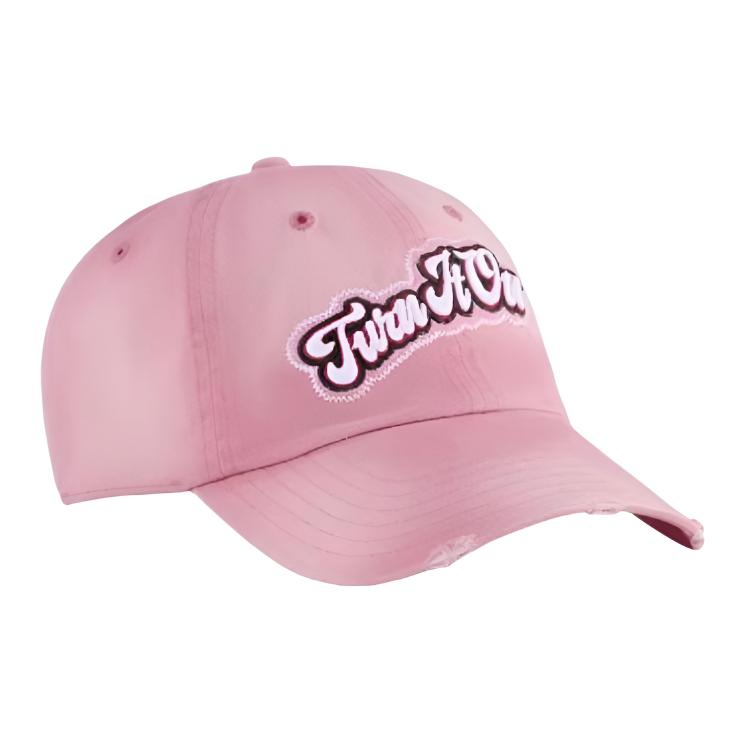 Кепка PUMA Distressed Cap (черно-розовая)