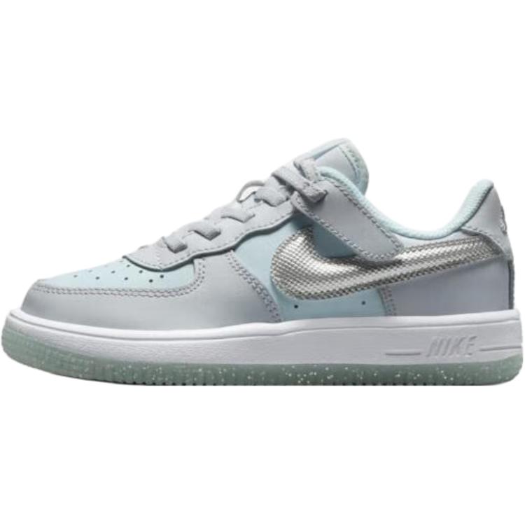 Детские кеды Nike Air Force 1 EasyOn (серые)