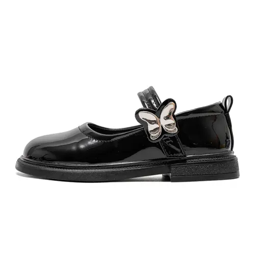 Warrior synthetic leather, fashionable, trendy and comfortable, non-slip and wear-resistant, low-cut children's leather shoes, children's style