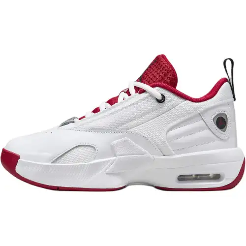 Jordan Max Aura 6 Mid top Casual Shoes White Red Unisex