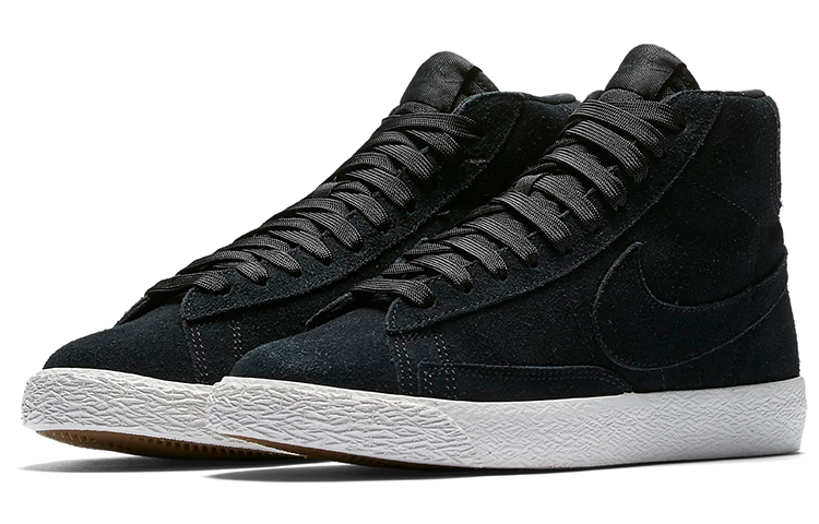Кеды Nike NikeBlazer GS (черный / белый) — Чёрный / белый — фото 3