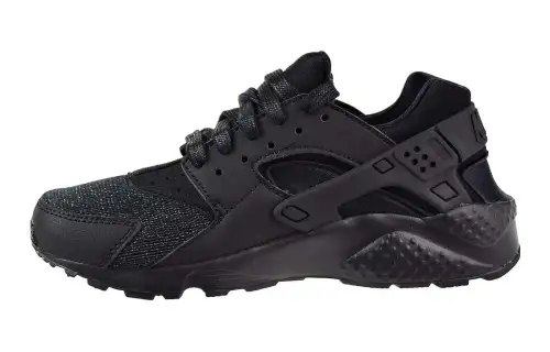 Nike Huarache Run SE Cushioning Abrasion Resistant Low top Running Shoes Black Unisex