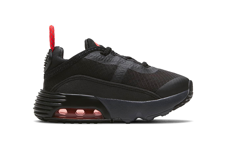 Детские кроссовки Nike Air Max 2090 (черно-красные) — фото 3