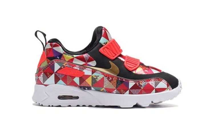 Детские кроссовки Nike Air Max Tiny 90 (красно-черный) — фото 3