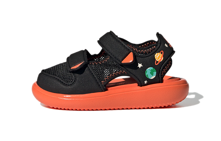 Сандалии adidas Water Sandal Ct I (черно-оранжевые)