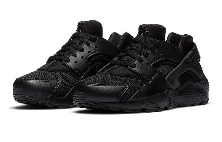 Кроссовки Nike Huarache Run (черные) — фото 3