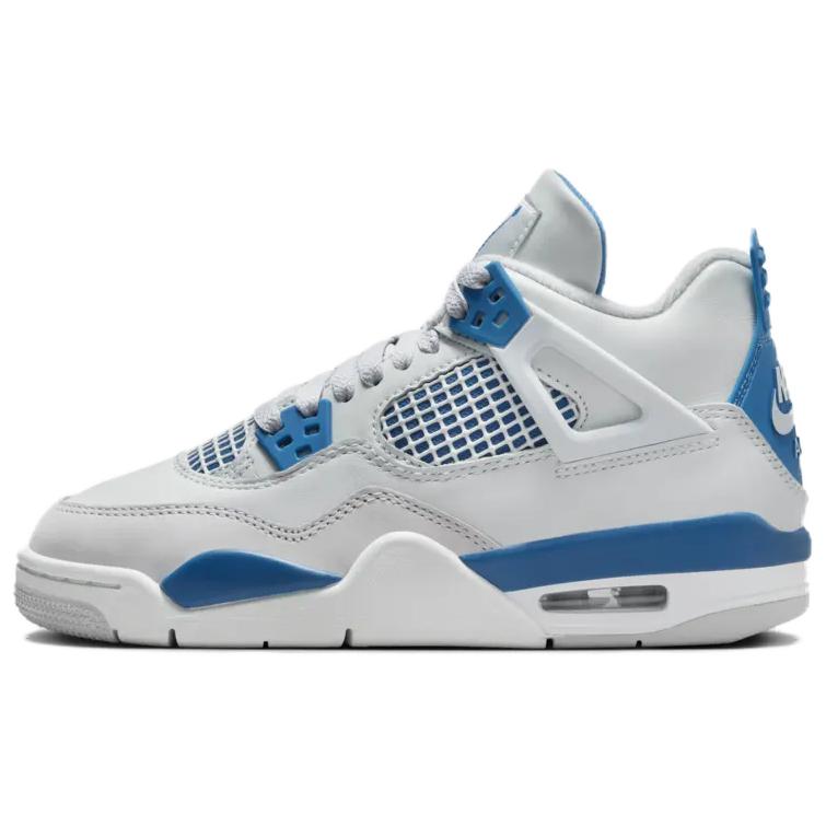 Кроссовки Jordan JordanAir Jordan 4 Retro 2024 GS (серо-синие)