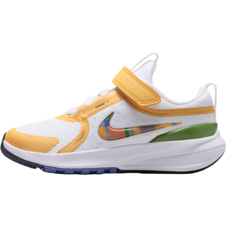 Кроссовки Nike Star Runner 5 (бело-желтые)