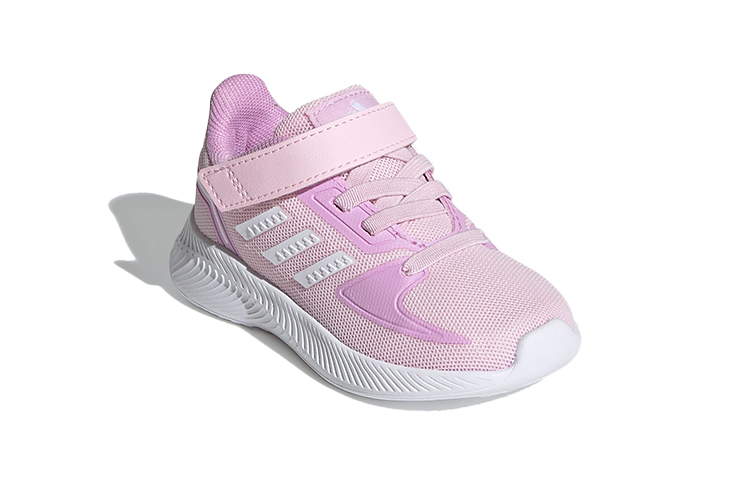 Детские кроссовки adidas neo Runfalcon 2.0 (розово-белая) — фото 3