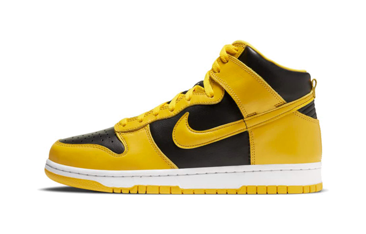Детские кеды Nike Dunk SP (желто-черные)