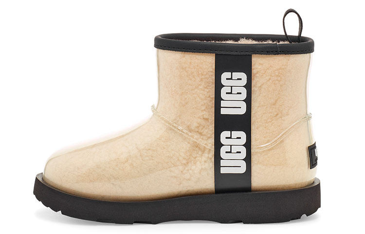 Сапоги UGG Classic Clear Mini (бежевые)