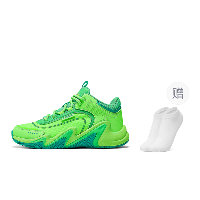 Кроссовки Skechers Basketball Shoes (зеленые)