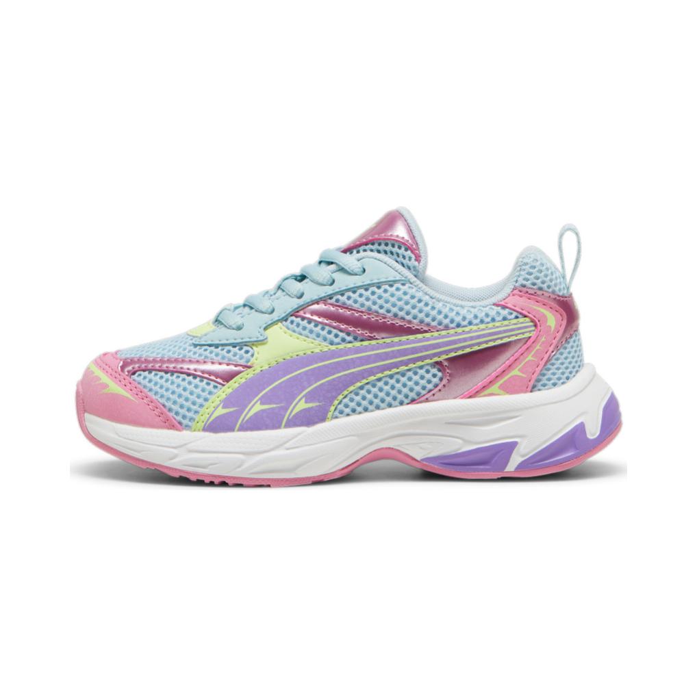 Детские кроссовки PUMA Morphic Mystery Garden Ps (сине-розовые)
