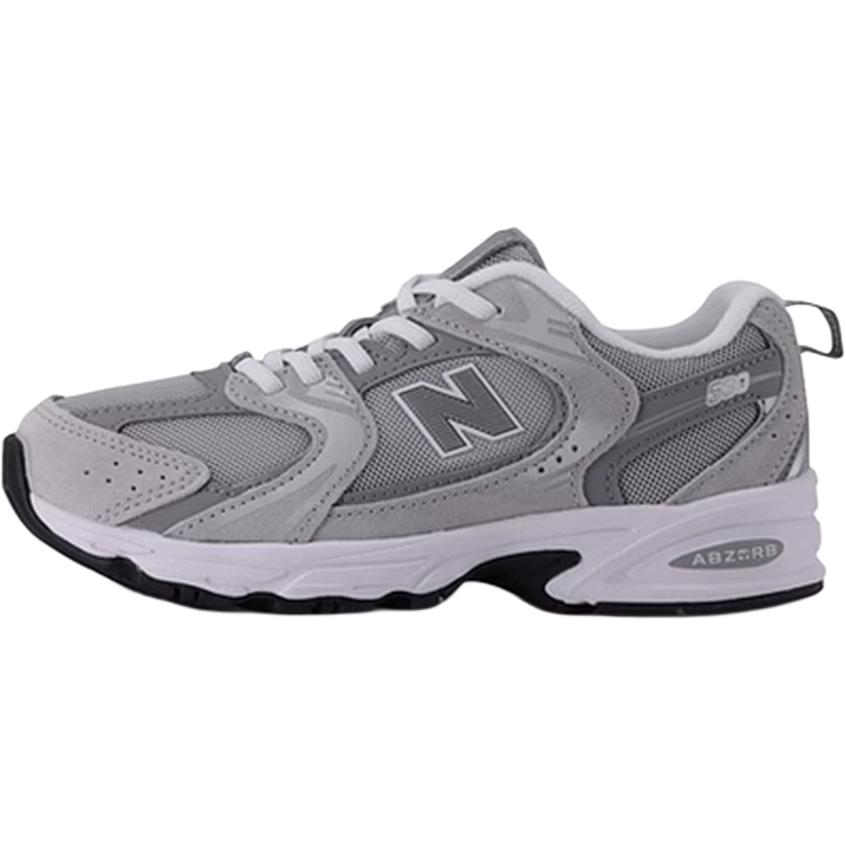 New Balance NB 530 fabric comfortable low top children's casual shoes gray