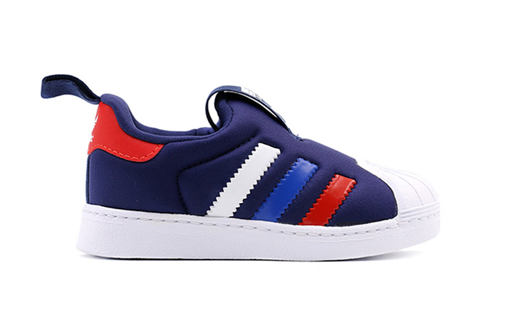 Детские кеды adidas originals Superstar 360 I (сине-красно-белые) — Синий / красный / белый — фото 3
