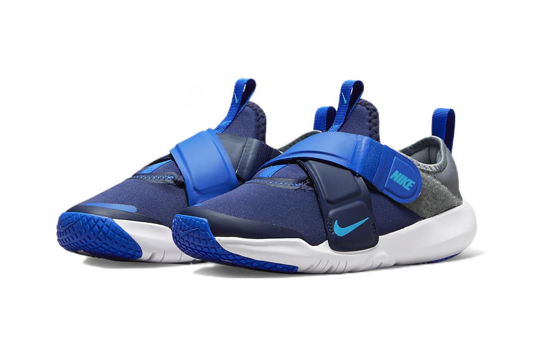 Детские кроссовки Nike Flex Advance (серо-синие) — 深藏青/游戏宝蓝/冷灰/激光蓝 — фото 5