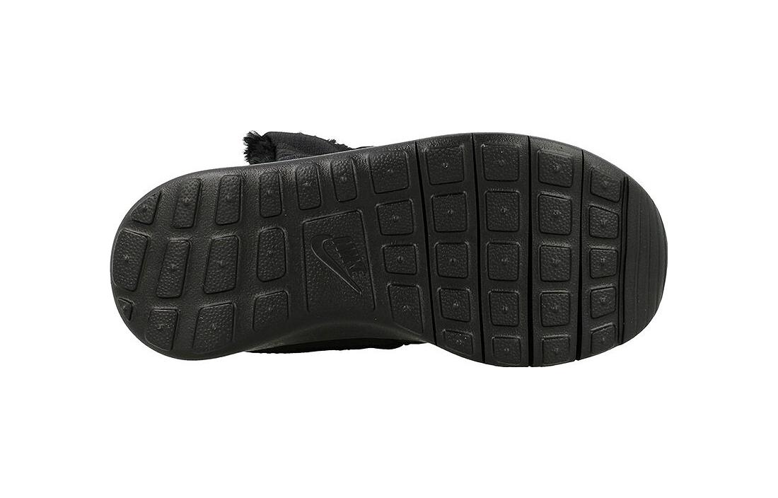 Детские кроссовки Nike Roshe One Hi TDV (черные) — фото 6