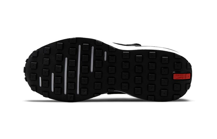 Кроссовки Nike Waffle One (черные) — фото 7