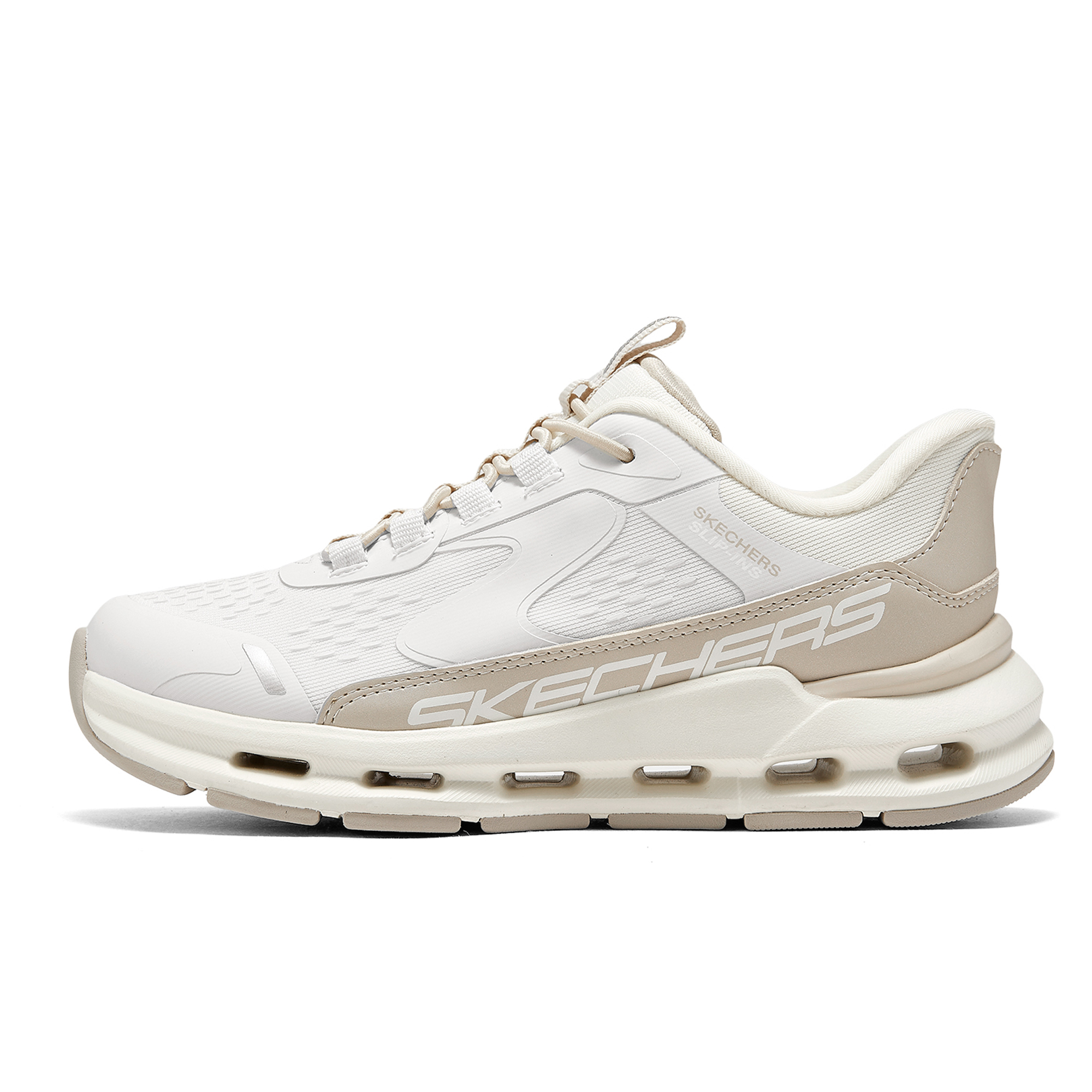 Кроссовки Skechers (бежевые)