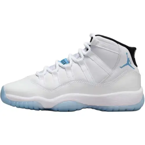 Jordan Air Jordan 11 High top Basketball Shoes White Unisex