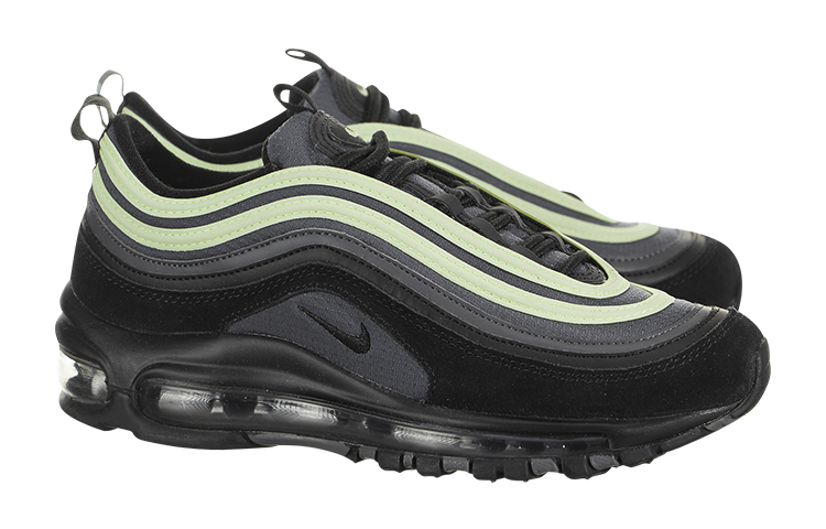 Кроссовки Nike NikeAir Max 97 (черно-зеленая) — фото 2