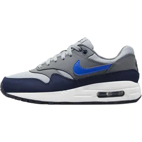 Nike Air Max 1 Low top Running Shoes Gray Blue Unisex